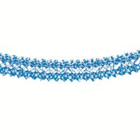 Papstar Bayern/Oktoberfest thema feest slinger wit/blauw 4 meter