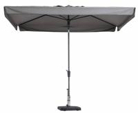 Stokparasol Delos 300 x 200 cm light grey zonwering - Madison Stokparasol Delos 300 x 200 cm light grey zonwering - Madison