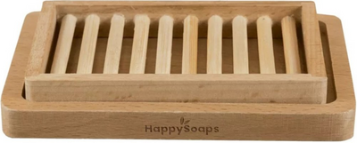 Happysoaps Houten Uitlekbakje Voor Afwaszeep