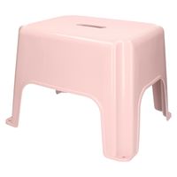 PlasticForte Keukenkrukje/opstapje - Handy Step - roze - kunststof - 40 x 30 x 28 cm   -