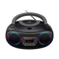 Denver Draagbare Radio CD Speler - Bluetooth - Lichteffecten - Boombox - AUX - FM - TCL212BTG - thumbnail