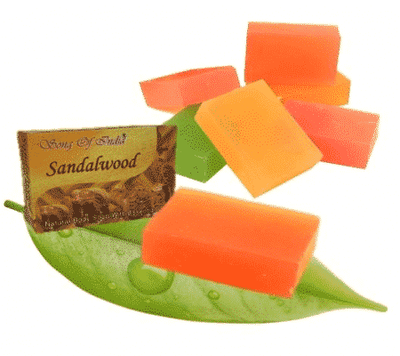 Kruidenzeep sandelhout met ess. oliën