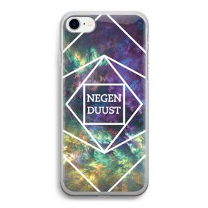 Negenduust ruimte: iPhone SE 2020 Transparant Hoesje