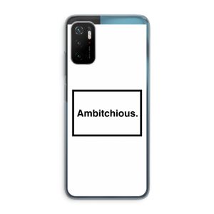 Ambitchious: Xiaomi Poco M3 Pro 5G Transparant Hoesje
