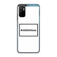 Ambitchious: Xiaomi Poco M3 Pro 5G Transparant Hoesje