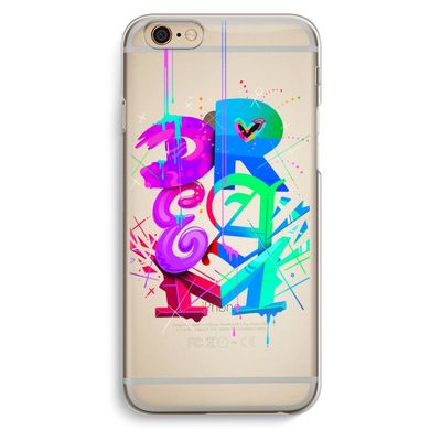 Dream: iPhone 6 / 6S Transparant Hoesje
