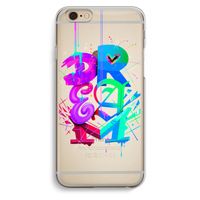 Dream: iPhone 6 / 6S Transparant Hoesje