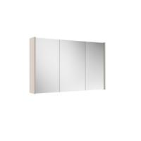 Adema Prime Spiegelkast - 100x63x16cm -inclusief zijpanelen - cotton (beige) SW1212817/SW892634