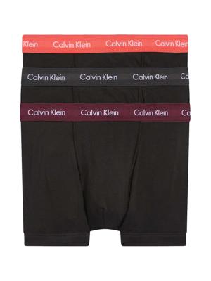 Calvin Klein - 3p Trunk - Cotton Stretch - 6GS, Maat:S