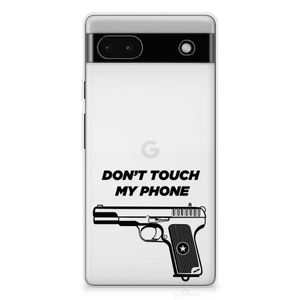 Google Pixel 6A Silicone-hoesje Pistol DTMP