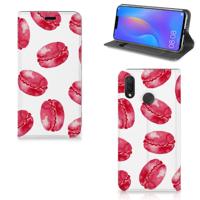 Huawei P Smart Plus | Flip Style Cover | Pink Macarons