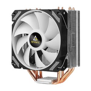 Antec A400i Chipset Luchtkoeler 12 cm Zwart, Koper, Zilver 1 stuk(s)