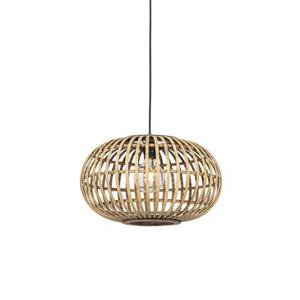 QAZQA Oosterse hanglamp bamboe 44 cm - Amira