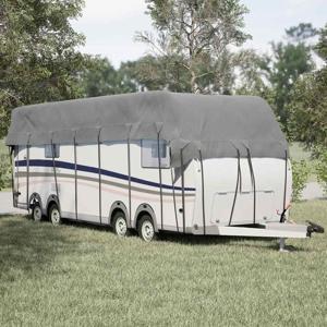 VidaXL Caravan dakbedekking 1000x300 cm vliesvlies grijs