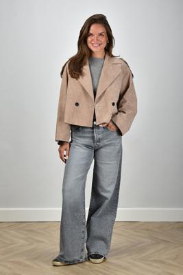 Weekend Max Mara jas Maga 001 marron glace
