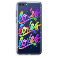 Loves: Huawei P Smart (2018) Transparant Hoesje