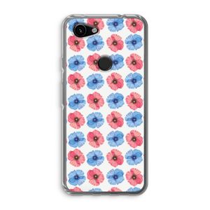 Klaproosjes: Google Pixel 3a Transparant Hoesje