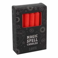 Magic Spell Kaarsen Liefde (Rood - 12 stuks) - thumbnail