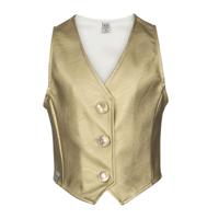 KIEstone Meisjes gilet - Lindy - Goud