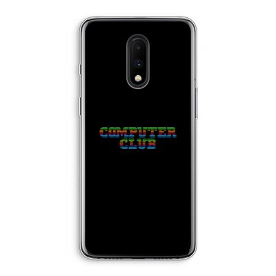 Retro: OnePlus 7 Transparant Hoesje