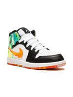 Jordan Kids baskets montantes Jordan 1 SE 'Wavy' - Blanc