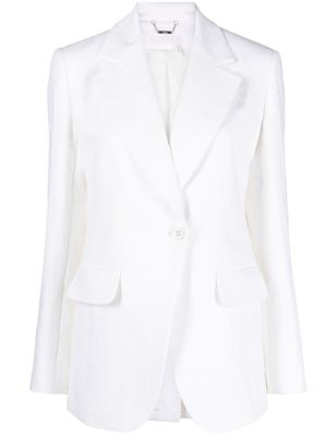 Chloé blazer à simple boutonnage - Blanc