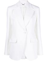 Chloé blazer à simple boutonnage - Blanc