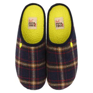 Hot Potatoes Pantoffels Damuls 64669 Blauw-41 maat 41