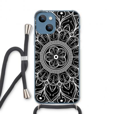 Roses Are Red: iPhone 13 Transparant Hoesje met koord