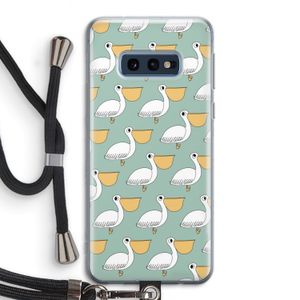 Pelican: Samsung Galaxy S10e Transparant Hoesje met koord