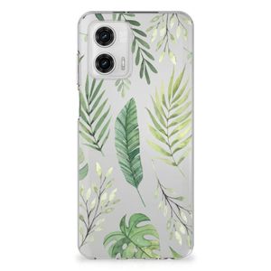 Motorola Moto G73 TPU Case Leaves