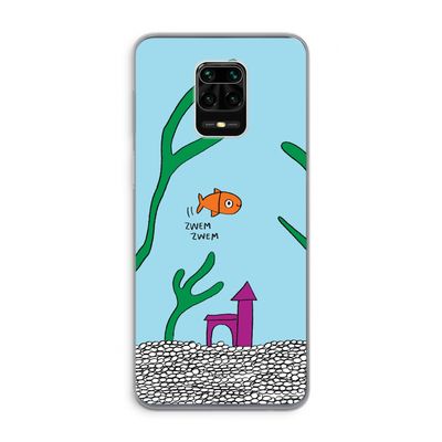 Aquarium: Xiaomi Redmi Note 9 Pro Transparant Hoesje