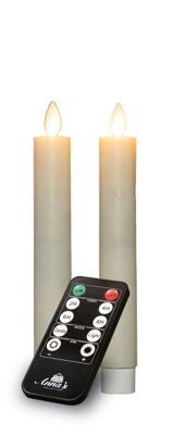 Dinerkaars-USB wax 18 cm ivoor - Annas collection
