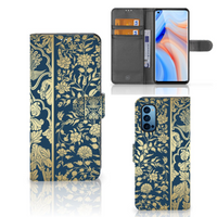 OPPO Reno 4 Pro 5G Hoesje Beige Flowers