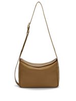 Jil Sander adjustable-strap leather shoulder bag - Marron