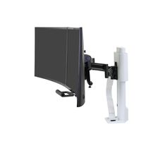 Ergotron TRACE™ Monitor-tafelbeugel 2-voudig 53,3 cm (21) - 68,6 cm (27) Wit Draaibaar, In hoogte verstelbaar, Kantelbaar, Zwenkbaar - thumbnail