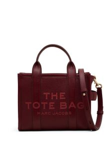 Marc Jacobs petit sac à main The Leather Tote en cuir - Rouge