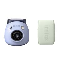Fujifilm INSTAX PAL digital camera, Lavender Blue + printer mini Link 3, Sage Green