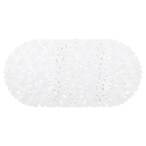 Differnz Lapis inlegmat bad - 100% PVC - anti-slip laag - 70 x 35 cm - wit