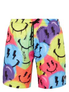 Philipp Plein maillot de bain à imprimé smiley - Multicolore