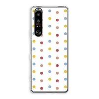 Bollen: Sony Xperia 1 III Transparant Hoesje