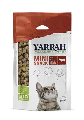 Yarrah Mini snack voor katten bio Yarrah Mini snack voor katten bio