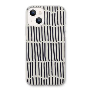 Moroccan stripes: iPhone 13 Transparant Hoesje