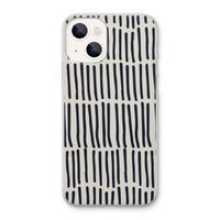 Moroccan stripes: iPhone 13 Transparant Hoesje