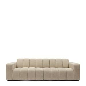 Riviera Maison - Dazzle Sofa 3,5 Seater Satin Shell - Satijnen Schelp