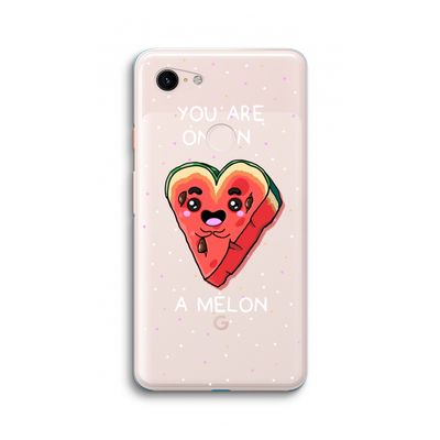 One In A Melon: Google Pixel 3 XL Transparant Hoesje