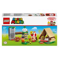 LEGO super mario 72040 toad-baas kampeerplaats