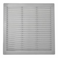 Ventilatierooster EDM 87709 Grijs 30 x 30 x 0,7 cm Muggennet