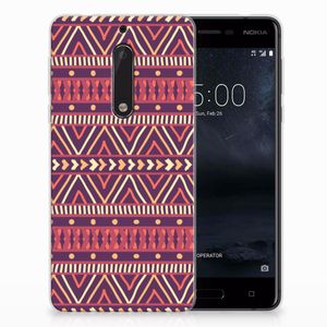 Nokia 5 TPU bumper Aztec Paars