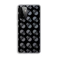 Musketon Skulls: Samsung Galaxy A72 Transparant Hoesje